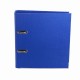 Biblioraft A5, plastifiat PP/PP, 75 mm, Optima Premium - albastru