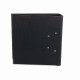 Biblioraft A5, plastifiat PP/PP, 75 mm, Optima Premium - negru