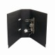 Biblioraft A5, plastifiat PP/PP, 75 mm, Optima Premium - negru