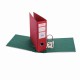Biblioraft A5, plastifiat PP/PP, 75 mm, Optima Premium - rosu