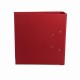 Biblioraft A5, plastifiat PP/PP, 75 mm, Optima Premium - rosu