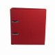 Biblioraft A5, plastifiat PP/PP, 75 mm, Optima Premium - rosu