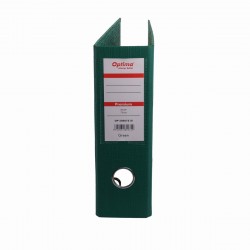 Biblioraft A5, plastifiat PP/PP, 75 mm, Optima Premium - verde