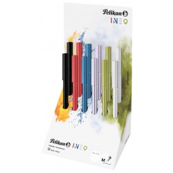 DISPLAY ECHIPAT STILOU INEO ELEMENTS, 1 PATRON CERNEALA INCLUS, 12 BUCATI, CULORI ASORTATE