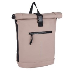 RUCSAC MART-NEW YORK ROLLTOP, DIMENSIUNI 30X12X43 CM, CULOARE ROZ