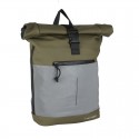 RUCSAC BOWIE - NEW YORK ROLLTOP, DIMENSIUNI 30X12X43 CM, CULOARE OLIVE
