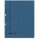 DOSAR CU CAPSE ELBA SMART EYELET A4 1/1, CARTON MANILA 250G/MP, CULOARE ALBASTRU