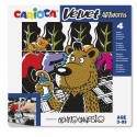 Carte de colorat Carioca Velvet - Graffiti