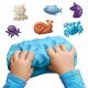 Set plastilina colorata, 4 culori x 150 g, contine instrumente de modelaj, CARIOCA Baby Do