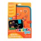 Tabla de colorat cu creta, format A4, pliabila, contine 4 bucati de creta, CARIOCA Baby