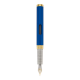 Stilou DIPLOMAT Nexus, cu penita M, din otel inoxidabil - blue gold