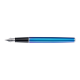 Stilou DIPLOMAT Traveller, cu penita M, din otel inoxidabil - funky blue