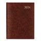 Agenda 21x27cm,7zile/2pag(128pag), PLAN-A-WEEK - Florence bordeaux