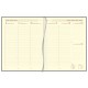 Agenda 21x27cm,7zile/2pag(128pag), PLAN-A-WEEK - Florence bordeaux
