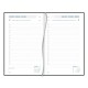Agenda 14x21cm,1zi/pag (384 pag) DAILY - Balacron rosu