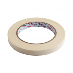 Banda adeziva din hartie 12mm x 50 m, 135 microni, Optima
