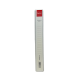 Caiet mecanic cu buzunar, plastifiat PP, 4 inele in "D", 25 mm, cotor 40mm, Optima - alb