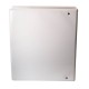 Caiet mecanic cu buzunar, plastifiat PP, 4 inele in "D", 50 mm, cotor 75mm, Optima - alb
