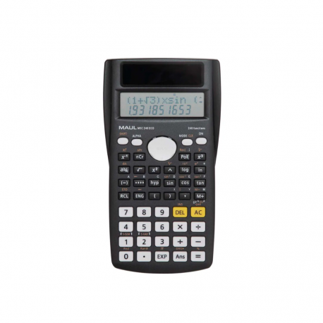Calculator de birou MAUL, MSC 240, stiintific, 10+2 digits - negru