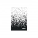 CAIET A6 COLOR EDITION 80 FILE, HARTIE 70G/MP, PATRATELE, CULOARE ALB/NEGRU