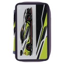 PENAR NEECHIPAT, 3 FERMOARE, FERMOAR MARE, INTERIOR TEXTIL, DIMENSIUNE 20 X 13 X 6 CM, MOTIV SPEED CAR