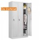 De Inchiriat - Vestiar metalic Premium 3 usi 900x450x1800 mm (LxlxH), Asamblat, Extra Plus Economisiti bani, timp si spatiu!