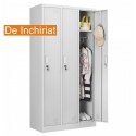 De Inchiriat - Vestiar metalic Premium 3 usi 900x450x1800 mm (LxlxH), Asamblat, Extra Plus Economisiti bani, timp si spatiu!