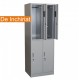 De Inchiriat - Vestiar metalic Premium cu 4 usi (2x2) 600x500x1800 mm (LxlxH), Asamblat, PLUS