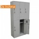 De Inchiriat - Vestiar metalic Premium cu 6 usi (3x2) 1000x350x1800 mm (LxlxH), Asamblat, PLUS