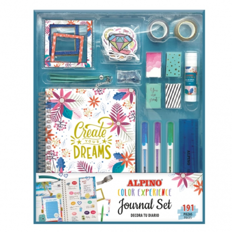 Set jurnal Alpino Color Experience + accesorii