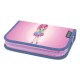 PENAR NEECHIPAT CU 2 CLAPE, FERMOAR ASCUNS, INTERIOR TEXTIL, DIMENSIUNE 13.5 X 19.5 X 3 CM, MOTIV FUN PRINCESS
