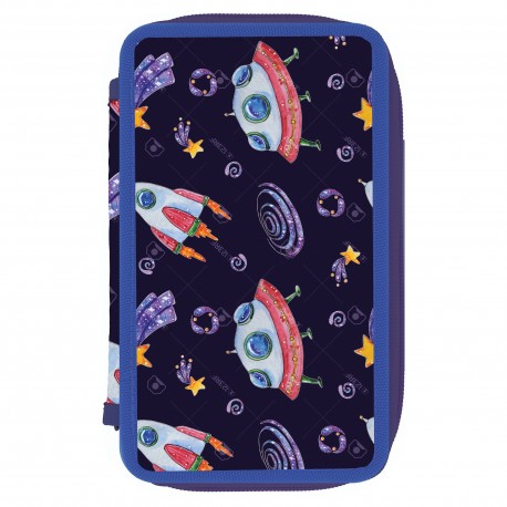 PENAR NEECHIPAT,2 FERMOARE, FERMOAR MARE, INTERIOR TEXTIL, DIMENSIUNE 20 X 13 X 4.5 CM, MOTIV SPACE