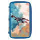 PENAR NEECHIPAT, 3 FERMOARE, FERMOAR MARE, INTERIOR TEXTIL, DIMENSIUNE 20 X 13 X 6 CM, MOTIV BASKET