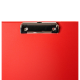 Clipboard simplu A4, plastifiat PP, Optima - rosu