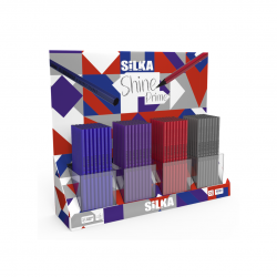 Display creioane, 4culori x 72buc(288buc)/display, SILKA Shine Prime