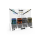 Display creioane, 4modele x 40buc(160buc)/display, SILKA Dragon Jumbo