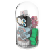 Display radiere pt creion, 12 tuburi x 10 mini radiere/display, SILKA JR. Animal - forme animale