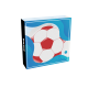 Display radiere pt creion, nu lasa reziduuri, 36buc/display, SILKA Football-forma rotunda, design as
