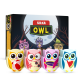 Display radiere pt creion, nu lasa reziduuri, 36buc/display, SILKA Owl-forma bufnita, design asortat