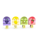 Display radiere pt creion, nu lasa reziduuri, 36buc/display, SILKA Ice Cream-design inghetata cu fru