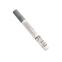 Marker cu vopsea Optima Paint 3710, varf rotund 4.5mm, grosime scriere 2-3mm - argintiu
