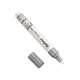 Marker cu vopsea Optima Paint 3710, varf rotund 4.5mm, grosime scriere 2-3mm - argintiu