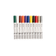Marker cu vopsea Optima Paint 3710, varf rotund 4.5mm, grosime scriere 2-3mm - albastru