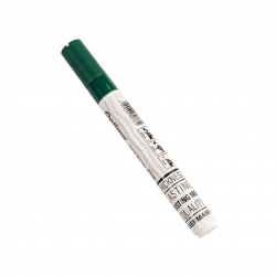 Marker cu vopsea Optima Paint 3710, varf rotund 4.5mm, grosime scriere 2-3mm - verde