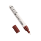 Marker cu vopsea Optima Paint 3710, varf rotund 4.5mm, grosime scriere 2-3mm - maro
