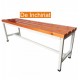 De Inchiriat - Banca vestiar Premium L900, 900x300x400 mm (LxlxH), PLUS