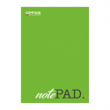 Blocnotes A4, 50 file - 60gsm, lipit pe latura mica, coperta verde, Office Products - matematica