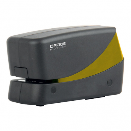 Capsator electric 25 coli, capse 24/6, 26/6, Office Products - negru/auriu