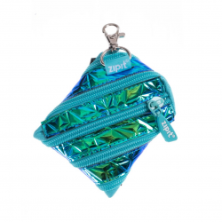 Borseta Zipit Metalic - verde