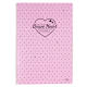 Caiet A4, 60 file, 80gr./mp, coperta carton 300gsm, design dots - dictando